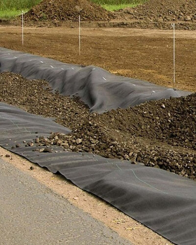 Precautions for installation of Woven Geotextile (2)