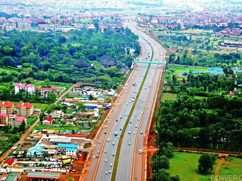 Reinforced retaining wall Nairobi to Thika Expressway Kenya 4