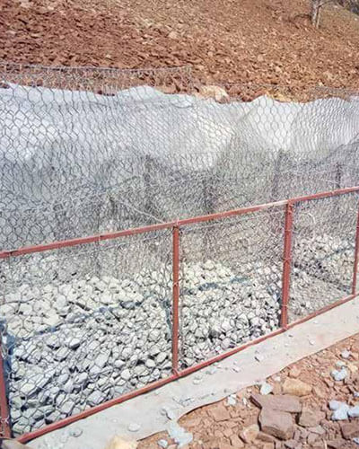 Geotextile Used For Gabion Wall