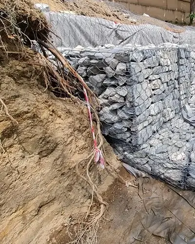 Geotextile Used For Gabion Wall