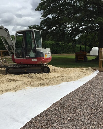 Geotextile Used For Horse Cattle Arena-1