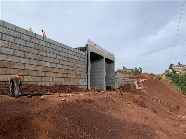 Kenya Nairobi West Ring Road Reinforced Earth Retaining Wall Project 2